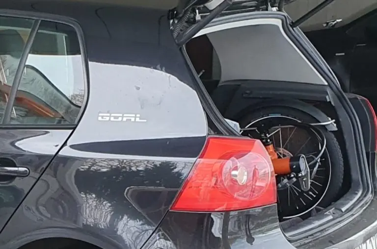 Tandem 3 roues electrique pliant transportable