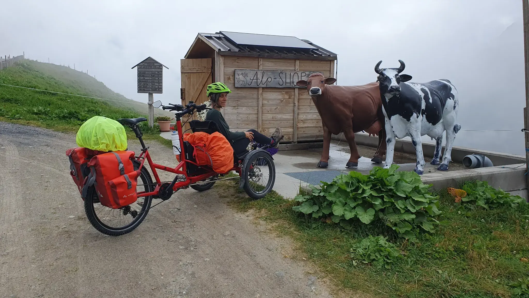 tandem Pino HASE electrique 3 roues pour voyage PMR ou handicap