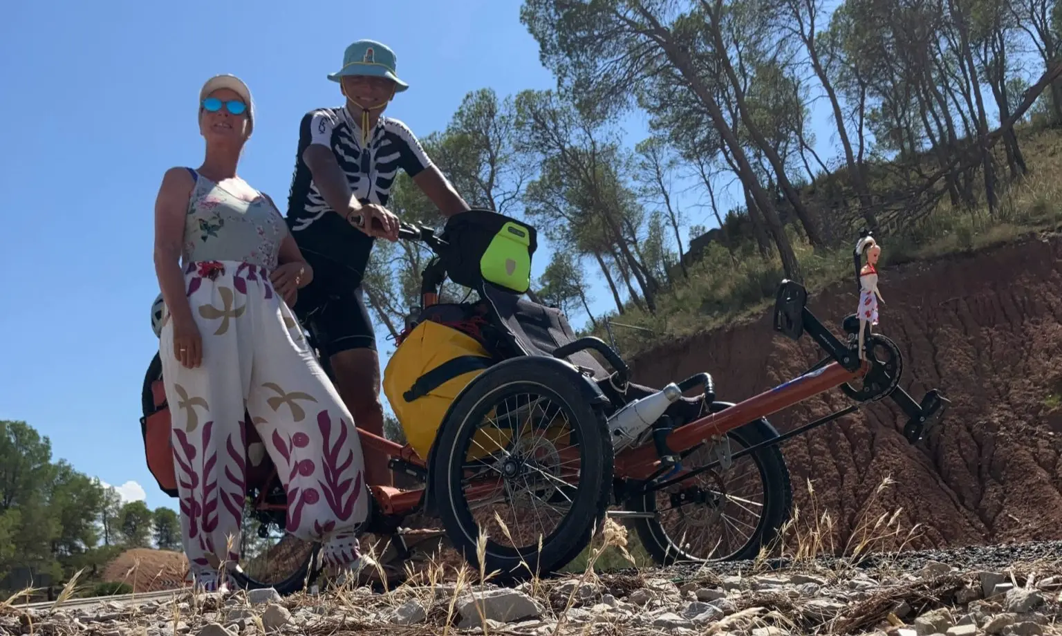 voyager tandem pino hase electrique 3 roues PMR HANDICAP