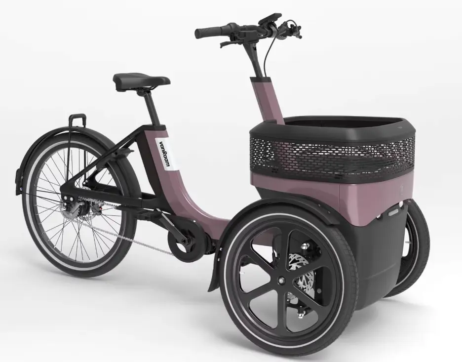 Tricycle VanRaam THUJA - Vélo 3 roues trporteur handicap PMR urbain