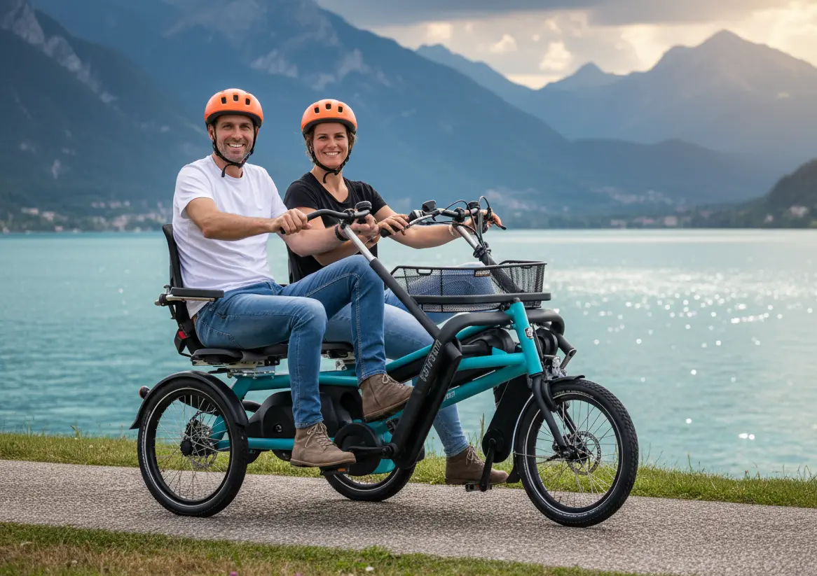tandem DUO Van Raam FUN2GO occasion pour handicap