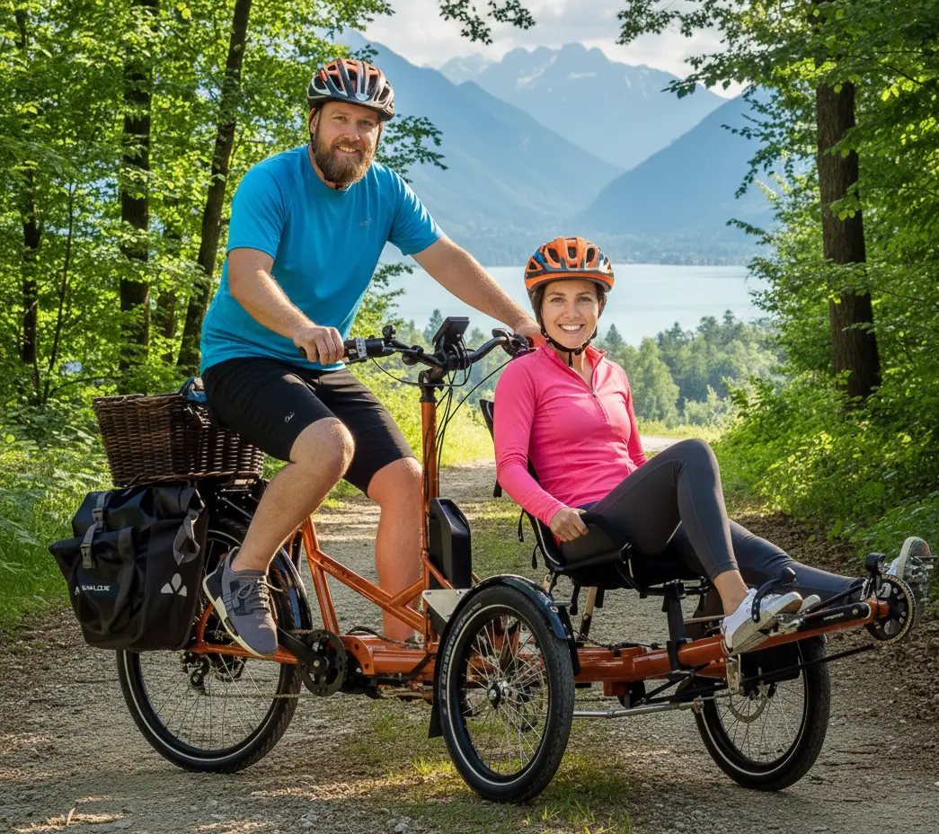 tandem DUO Van Raam FUN2GO occasion pour handicap