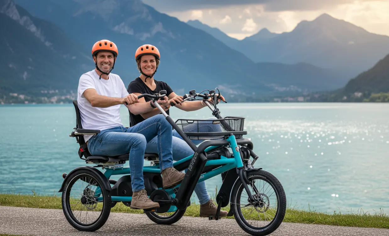 velo duo van raam occasion electrique cote a cote