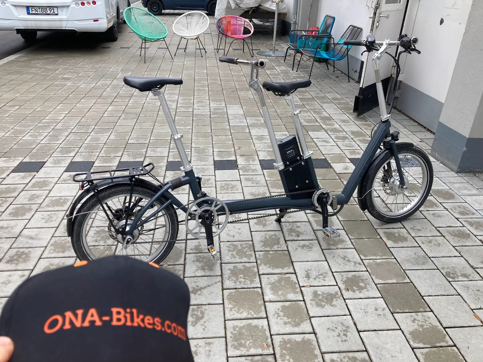 tandem adulte enfant electrique haut de gamme pour PMR ou handicap