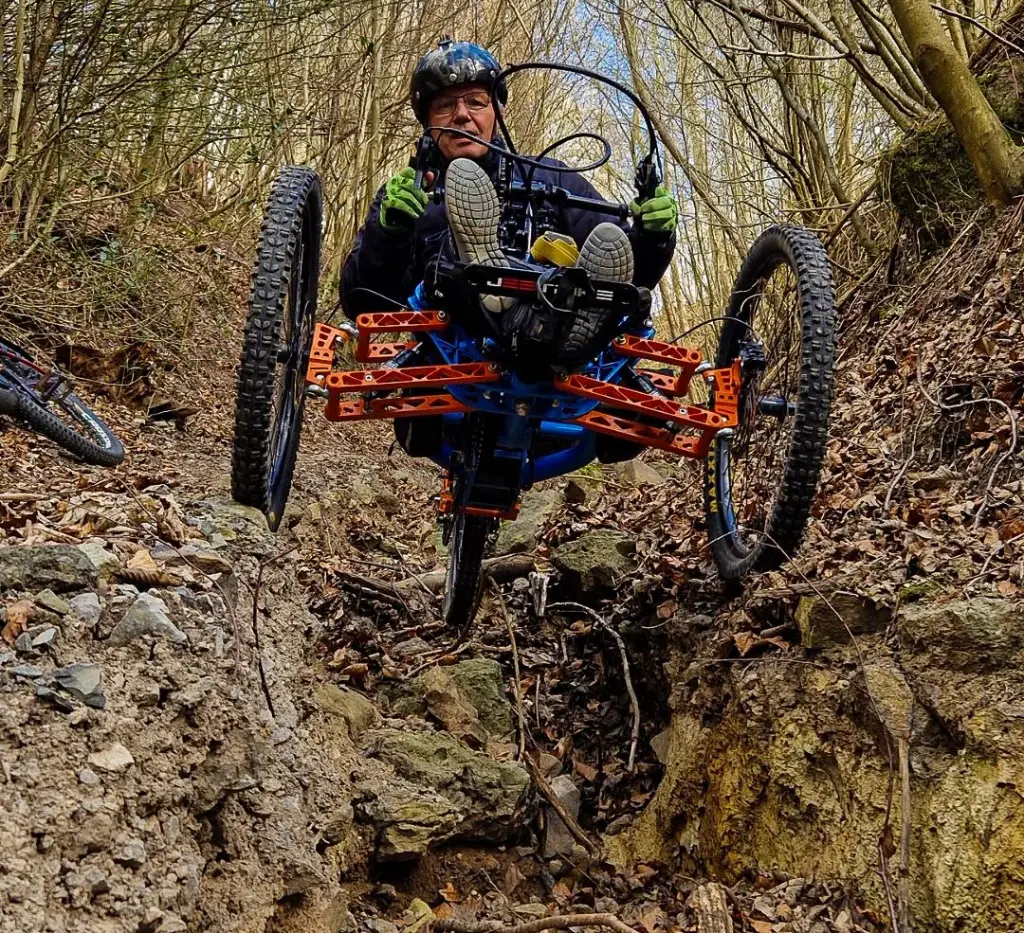 handbike hybride electrique tout terrain JEETRIKE