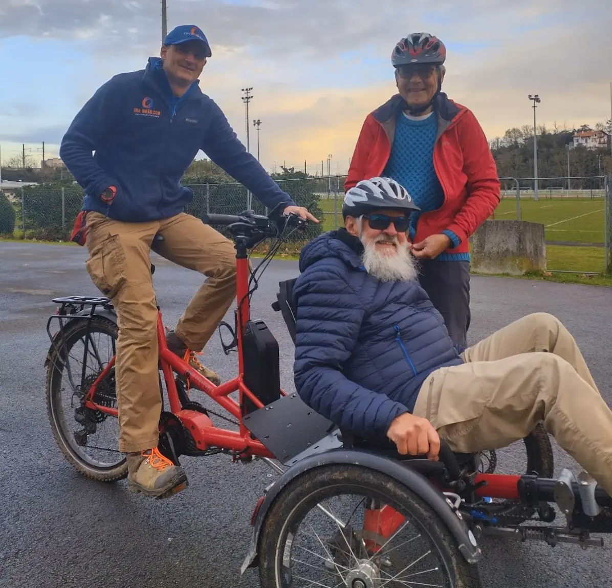 Essais tandems electriques tout terrain Bayonne Essais tandems electriques tout terrain Bayonne