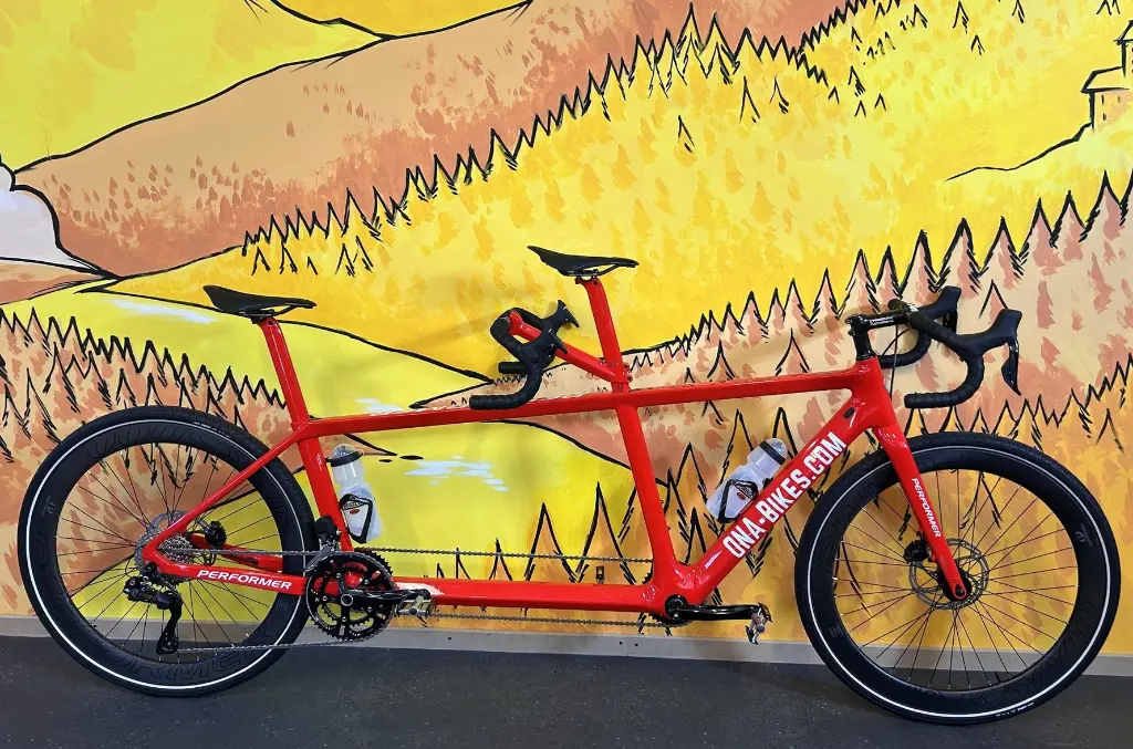 Tandem tout carbone route competition