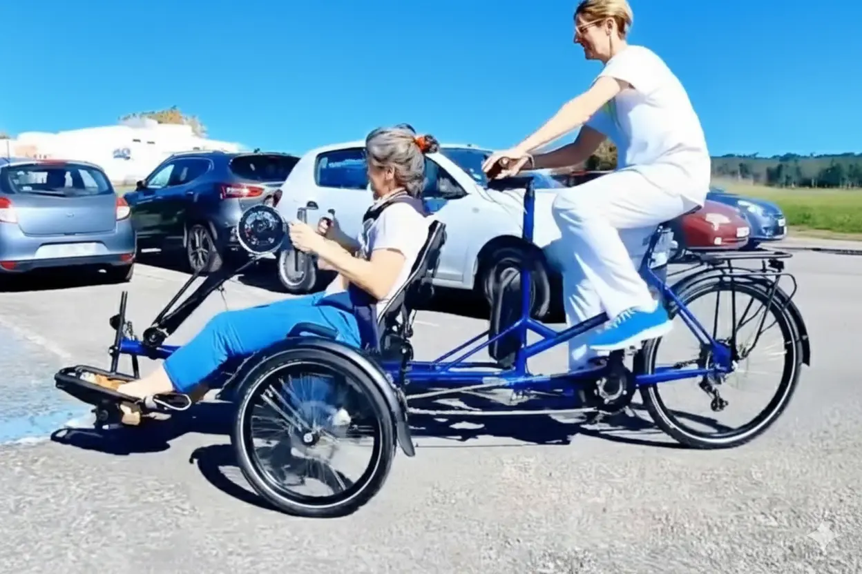 essai tandem handbike electrique