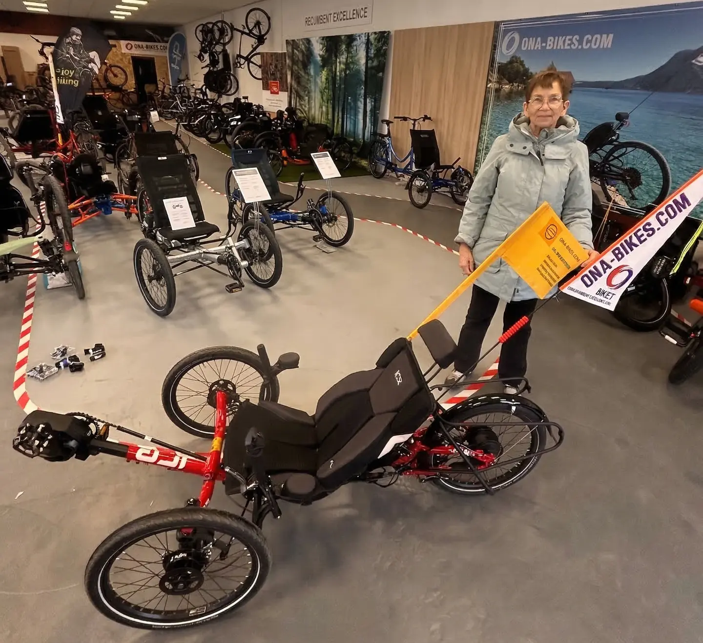 tricycle adapté Algodystrophie 