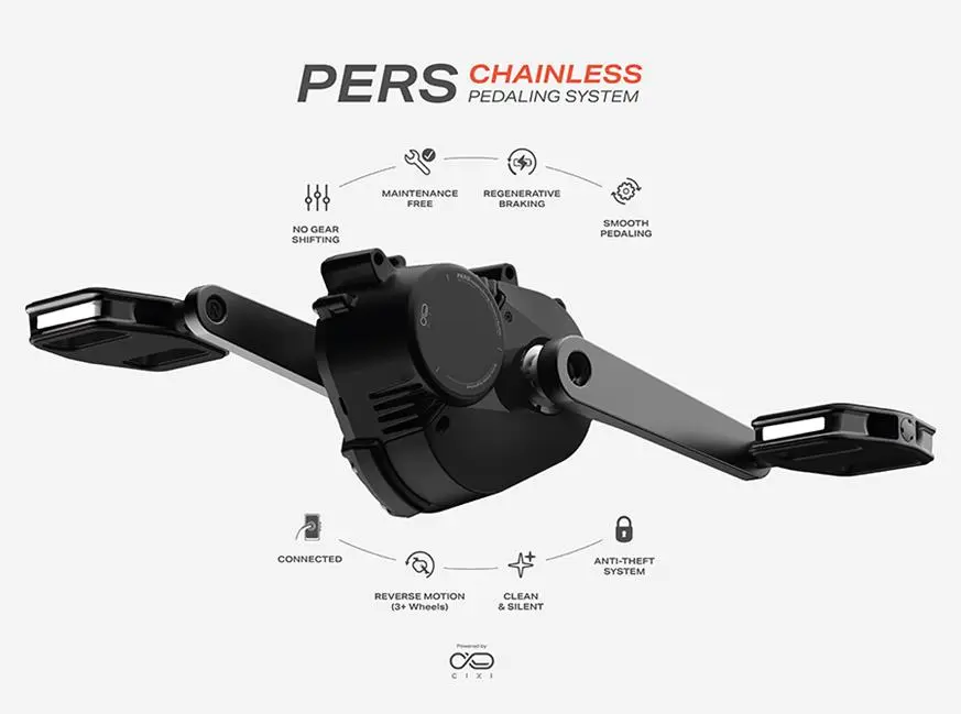 CIXI - PERS velo sans chaine - Tricycles adaptés ICE