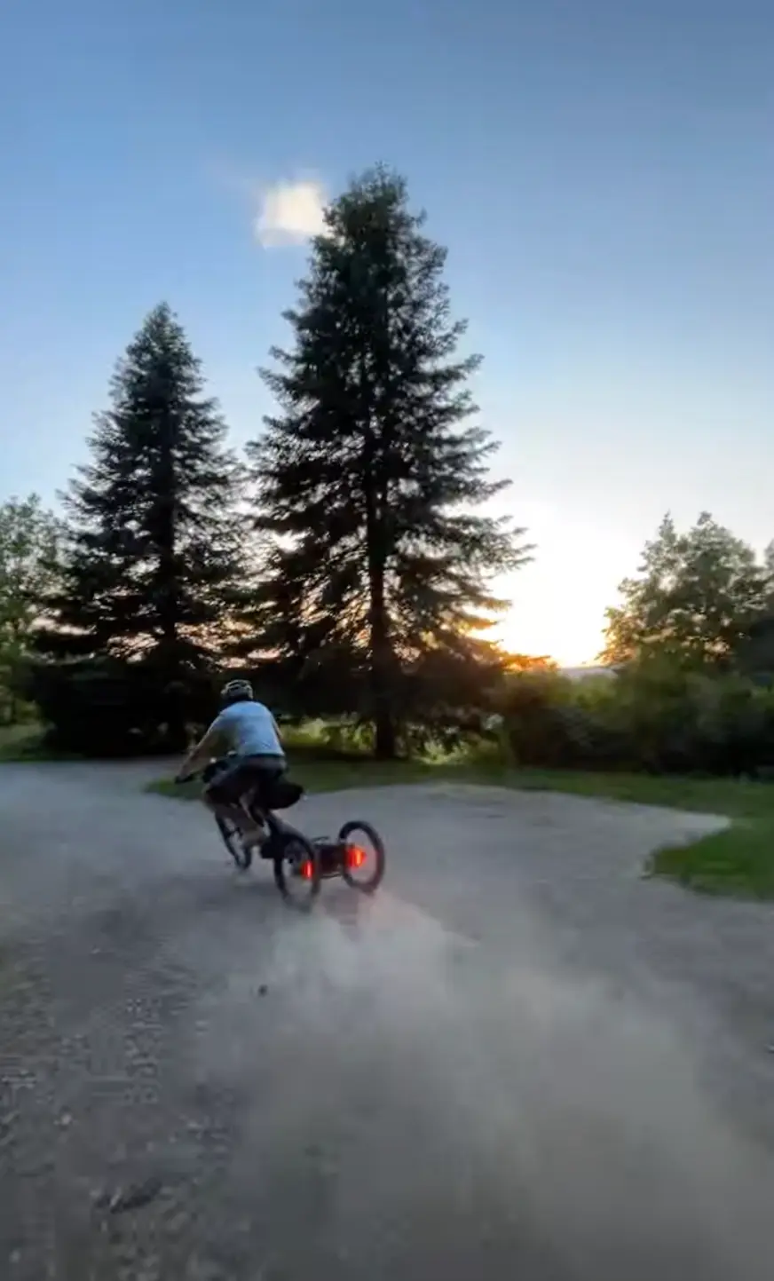 PAUL - vtt après traumatisme cranien - velo electrique inclinable adapté