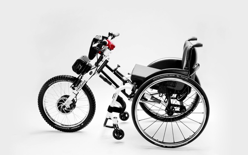 [CAT_PRA_1070] 3eme roue électrique pour fauteuil roulant PRASCHBERGER VARIO DRIVE